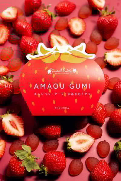 全新福冈伴手礼——甘王草莓软糖在Campbell Early店铺上市