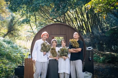 OND SAUNA成为九州首家常设白桦树枝拍打设施！在植物和蒸汽环绕的大自然中享受全新体验