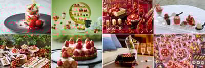 โรงแรม JR West นำเสนอขนมหวานสตรอว์เบอร์รีฤดูใบไม้ผลิ ณ โรงแรม 7 แห่งทั่วญี่ปุ่น