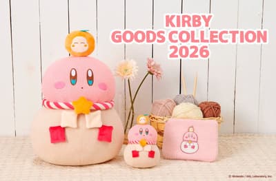 Koleksi Barang Kirby 2026 Mulai Dijual di Kantor Pos Seluruh Negeri pada 1 Oktober, Menampilkan Barang Rajut Omochi Amiami