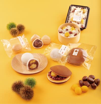 Nakao Seigetsudo di Takaoka Memulai Festival Kastanye Musim Gugur dengan Daifuku, Dorayaki, Monaka, dan Okowa