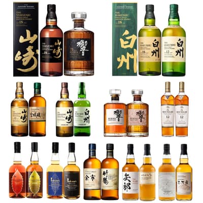 야마자키 18년 싱글 몰트 위스키 당첨 기회가 포함된 2병 보장 위스키 복권 판매 개시