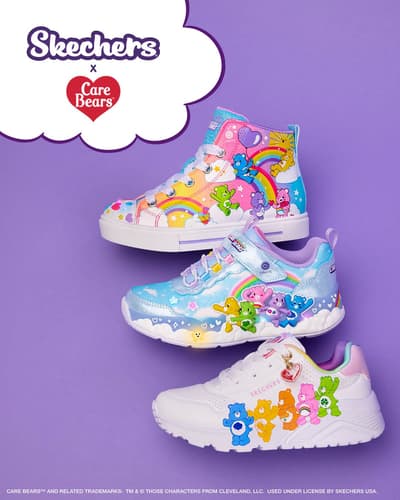 Skechers × Care Bears™ Collection for the Y2K Generation Launches July 10