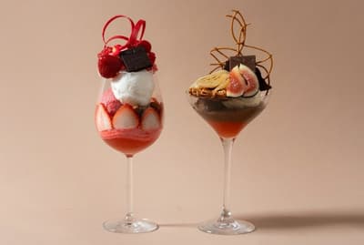 고베 메리어트 호텔 '하버 카페(HARBOR CAFE)', 11월 1일부터 저녁 파르페 2종 출시