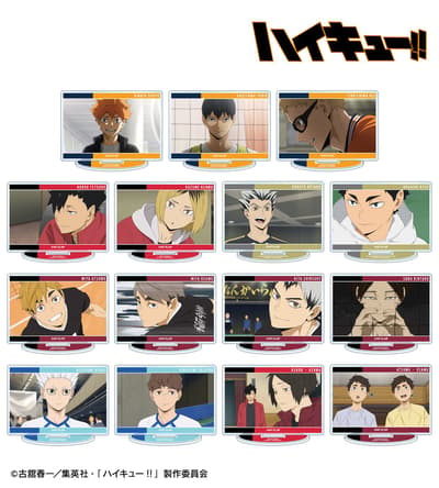 AMNIBUS เปิดให้สั่งจองสินค้า Haikyu!! ทั้งฐานตั้งอะคริลิกฉากในความทรงจำ และพวงกุญแจอะคริลิก Vol. 2
