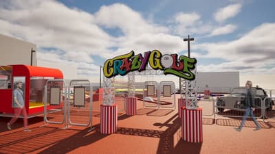 横滨 World Porters 盛大开幕 CRAZY GOLF - 来自欧美的全新疯狂高尔夫娱乐