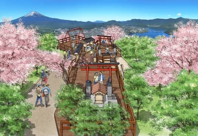 富士山全景纜車山頂將於 7 月 16 日增設「富士開運廣場」與景觀階梯