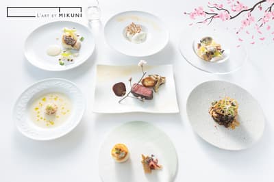 千鳥淵附近的 L'ART ET MIKUNI 於 3 月 17 日推出春季特別套餐「Menu di Sakura & COLLAB」