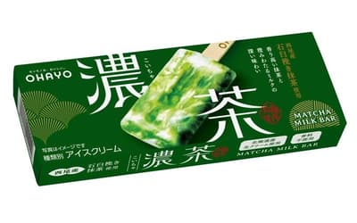 10月6日全國推出全新「濃茶」冰棒