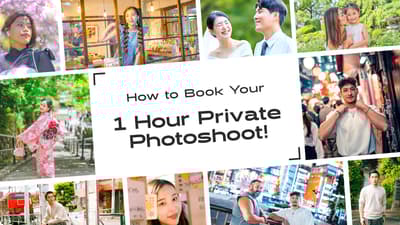 「1小時私人攝影」服務的購買流程！