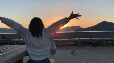 广岛2日行程：在大久野岛露营！乘坐观光列车的豪华1晚2日之旅（第2部分）