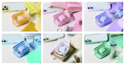 엘레컴(Elecom), 스마트폰 충전을 위한 6가지 색상의 USB AC 충전기 및 케이블 세트 출시