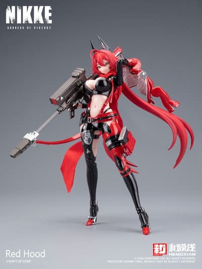 GODDESS OF VICTORY: NIKKE Red Hood, kit de plástico a escala 1/12, ya disponible para reserva en AmiAmi