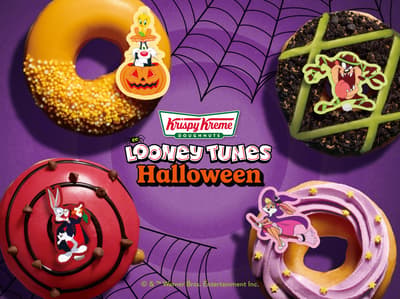 Looney Tunes x Krispy Kreme — Donat Halloween dengan Cita Rasa Musim Gugur Hadir Mulai 7 Oktober