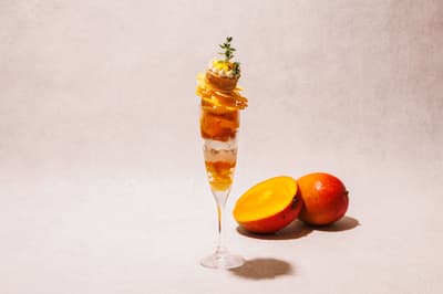 東京丸之內大都會飯店推出芒果聖代午間套餐