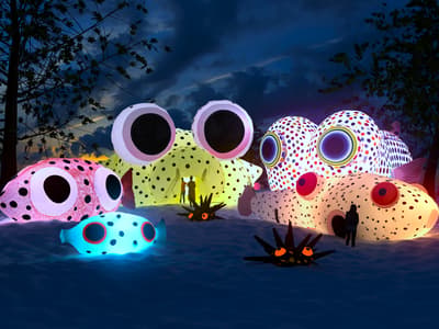 ศิลปะแสงและเสียงสุดล้ำจาก ENESS มาเยือนงาน Sapporo White Illumination พร้อมจัดแสดงรอบปฐมทัศน์โลกที่สวนนาคาจิมะ