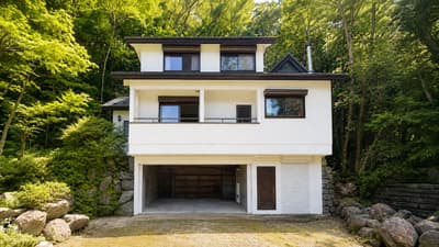야마나시현에 새로운 COCO VILLA 오너즈 빌라, 'COCO VILLA 고후 치요다호' 분양 개시 - 차고를 개조한 호수 전망 프라이빗 사우나 완비