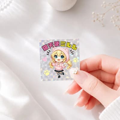 ME-Q Launches Custom Hologram and Glitter Stickers — Made-to-Order From Just One Piece