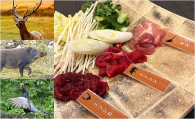 Sounkyo Onsen Choyotei Offers a Wild Game Shabu-Shabu Plan Featuring Three Gibier Varieties