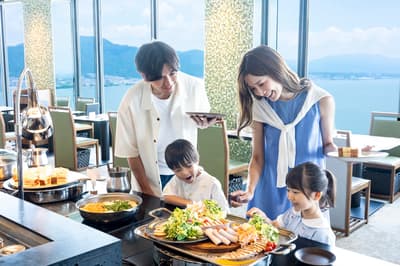 Biwako Otsu Prince Hotel Offers Free Buffet for Kids Under 7 in Three-Generation Silver Week Family Plan