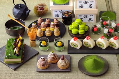 大阪新大谷飯店推出抹茶甜點吃到飽