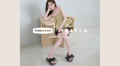 FRAY I.D x TAW&TOE 聯名涼鞋 2026 年再度登場，西上靜香代言 — 網路預購 3 月 25 日開跑