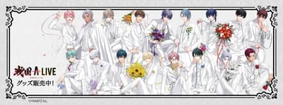 เปิดจำหน่ายสินค้าออนไลน์หลังจบกิจกรรม SENGOKU A LIVE × THE Chara Cafe Stand Tokyo Dome City แล้ววันนี้