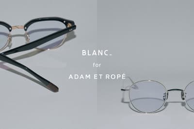 BLANC dan ADAM ET ROPÉ Meluncurkan Kolaborasi Kacamata Terbatas dengan Lensa Fotokromik Biru Musim Panas