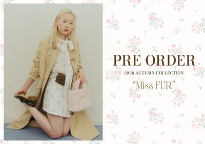 FURFUR Unveils 2026 Autumn Collection Visuals - Online Pre-Orders Begin July 15th