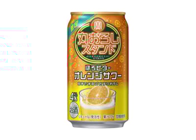 타카라 주조, 5월 19일부터 '마루오로시 스탠드' 호로 비터 오렌지 사워 한정 수량 출시