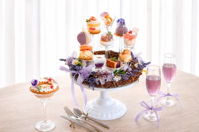 Oriental Hotel Fukuoka Hakata Station Launches 6th Influencer Collaboration Afternoon Tea — "Lavande à l' Heure Magique Afternoon Tea"