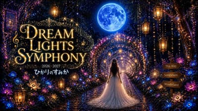 Iluminasi Tokinosumika "Hikari no Sumika" Menyinari 9 Oktober dengan Festival Bir, Pertunjukan Tari, dan Kembang Api