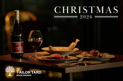 The TAILOR YARD MAIN DINING at Oimachi Tracks Offers a Christmas-Only French Dinner Course With Train Views