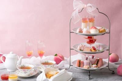 Peach Afternoon Tea Opens at Biwako Otsu Prince Hotel for Summer 2026