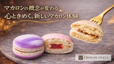 Chocolate Mail-Order Site Chocolatnavi Launches "Heart-Fluttering! New Generation Macaron Special" Feature