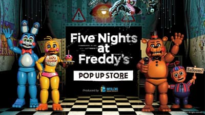 Toko Pop-Up Resmi Five Nights at Freddy's Dibuka dalam Waktu Terbatas di TOKYO Solamachi dan INFOLENS GEEK SHOP Ikebukuro Parco