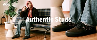 Las exclusivas Vans "Authentic Studs" de ABC-MART añaden tachuelas doradas y piedras de colores al clásico modelo "Authentic"