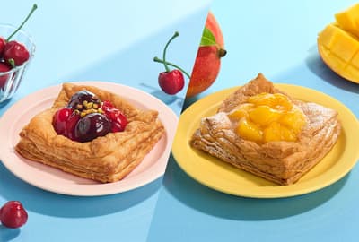 ¿Mango o cereza? Las nuevas tartas de frutas abiertas de verano de RINGO llegan el 15 de mayo