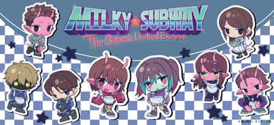 Pre-order Barang Merchandise Chipokke Jersey Maid MILKY☆SUBWAY THE GALACTIC LIMITED EXPRESS Telah Dibuka