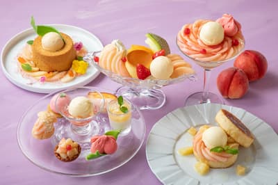 5 เมนูของหวานจากพีชตามฤดูกาลในงาน Peach Fair ที่โรงแรม Odakyu Hotel Century Southern Tower