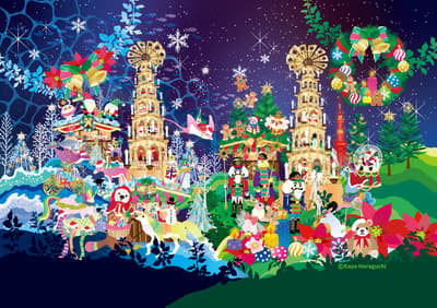 Tokyo Christmas Market 2026 Unveils Key Visual by Graphic Artist Kayo Horaguchi
