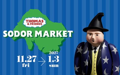 Thomas & Friends Pop-Up Store "SODOR MARKET" Opens at magmabooks in Tokyo's Toranomon on November 27