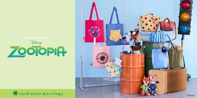 earth music&ecology Launches Disney Zootopia Collection with Advance Reservations Starting July 22