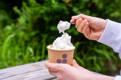기치조지 우유 전문 카페 '시로노모노(Shiro no Mono)', 신메뉴 '-7°C 밀크' 아이스크림 출시