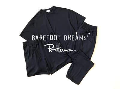 베어풋 드림스(BAREFOOT DREAMS)의 '버터 시크 컬렉션', 론 하만 맨즈(Ron Herman Men's)에서 첫 공개