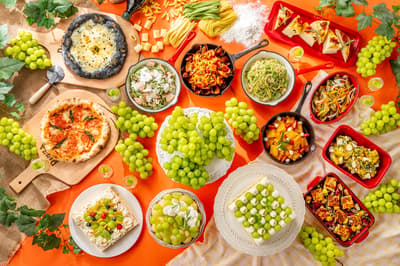 International Garden Hotel Narita's AVANTI Serves a Fall "Casual Italian & Shine Muscat All-You-Can-Eat" Fair