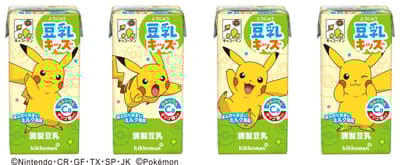 最適合成長中的孩子！新款皮卡丘設計「豆乳兒童」現正發售！