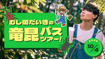 昆虫捕捉 YouTuber Mushioka Daiki 静冈之旅 Vol. 2 举办！🐞