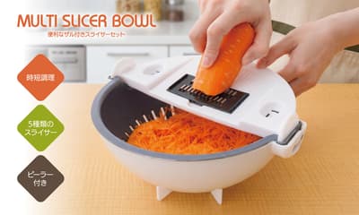 New Colander Slicer Set Handles 9 Kitchen Tasks, From Draining to Slicing