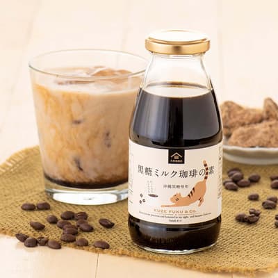 久世福商店为迎接“牛奶月”，将黑糖牛奶咖啡基底产量提升至三倍